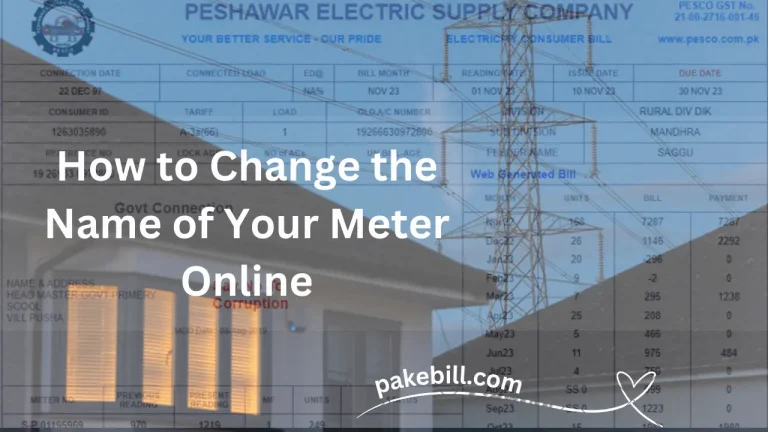 How to Change the Name of Electric Bill Online and Why It’s Important