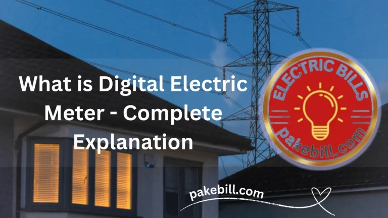 What is Digital Electric Meter – Complete Explanation