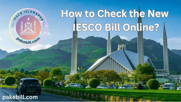 How to Check the New IESCO Bill Online? Easy Guide